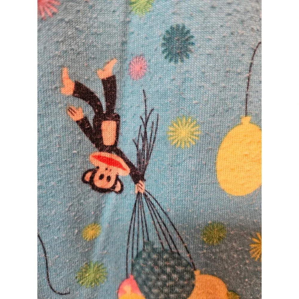 Paul Frank for Target Julius Monkey Balloon Pajama Pants Blue Kids 4T 43418129